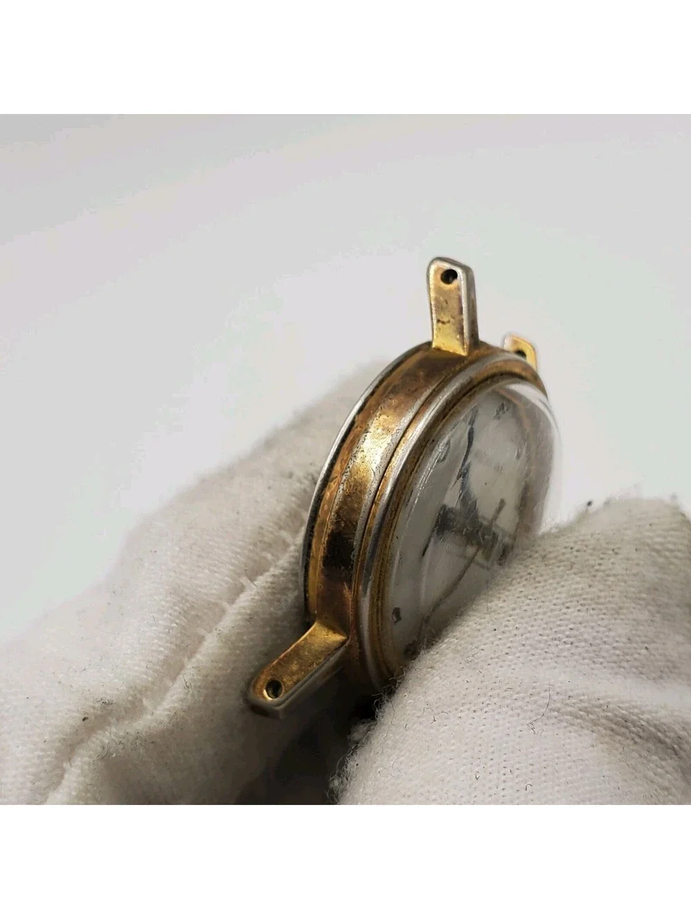 Vintage Timex Mercury  Mechanical Watch Women 25mm Day/Date  For Parts Or Repair